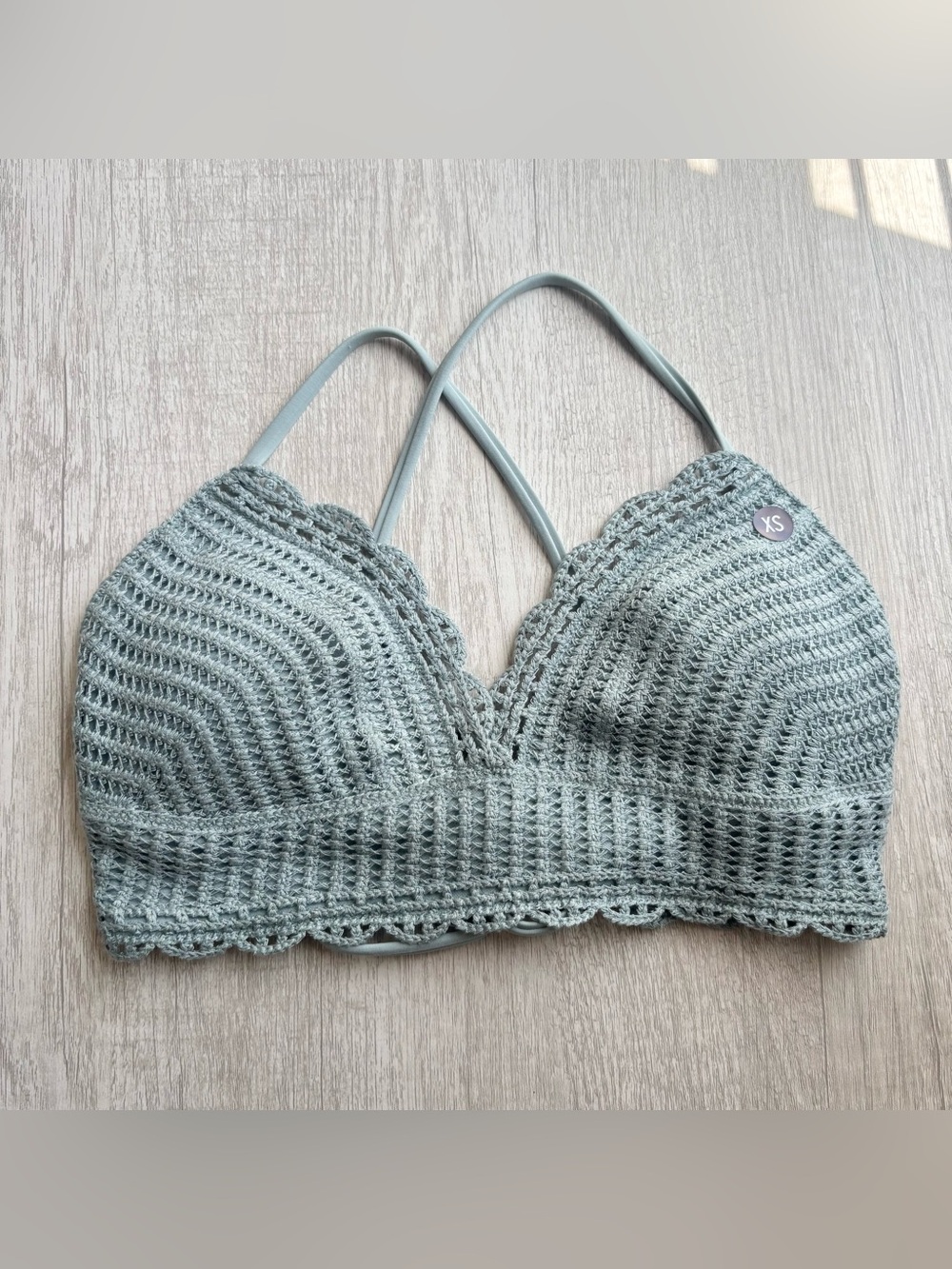 Hollister Crochet Bikini Top